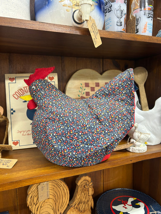 Vintage Chicken Door Stopper
