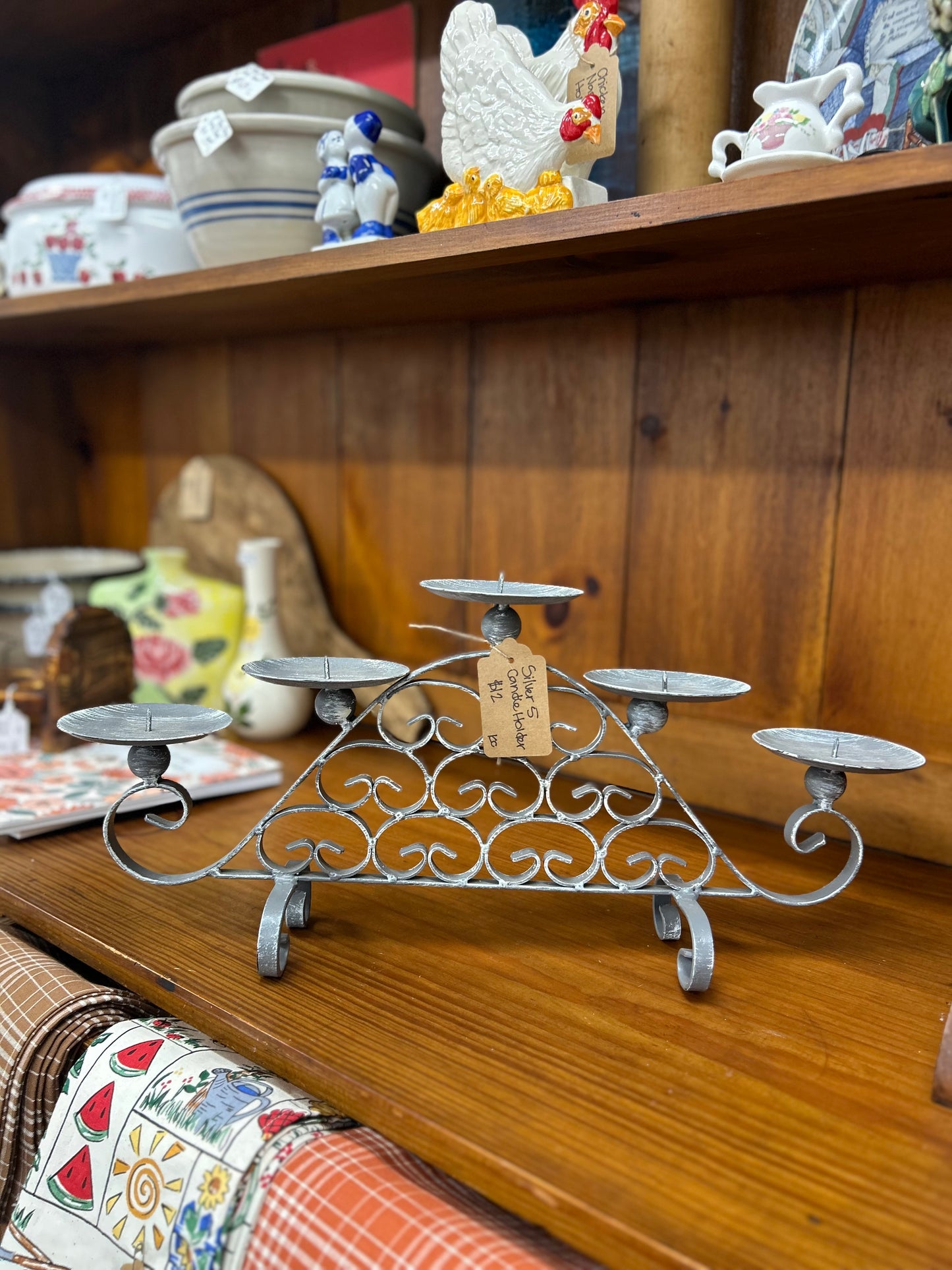 5 Candle Stick Holder