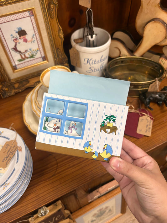 1980s Goose Notes With Holder