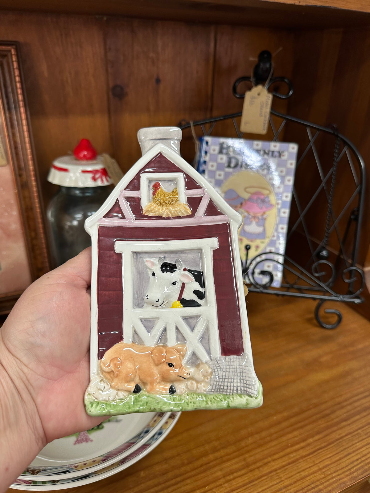 Vintage Barnyard Spoon Rest