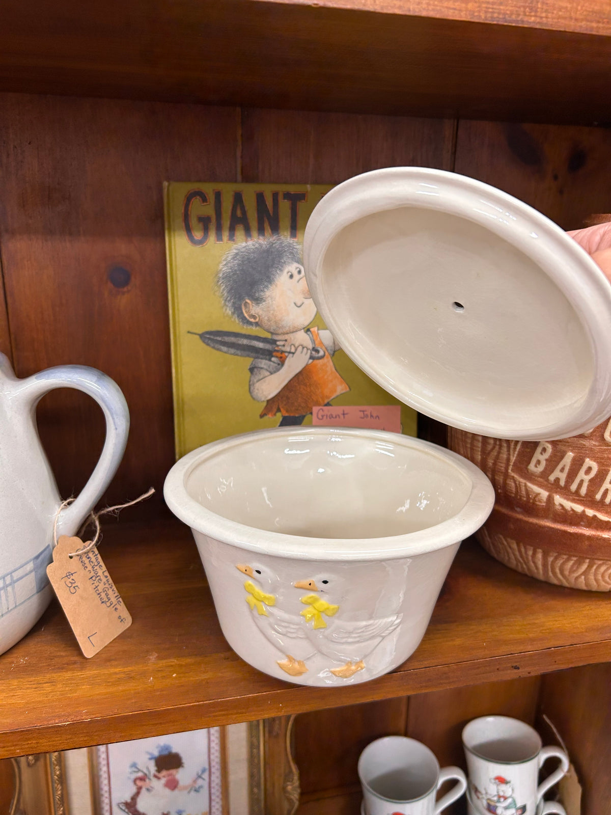 Vintage Goose Dish