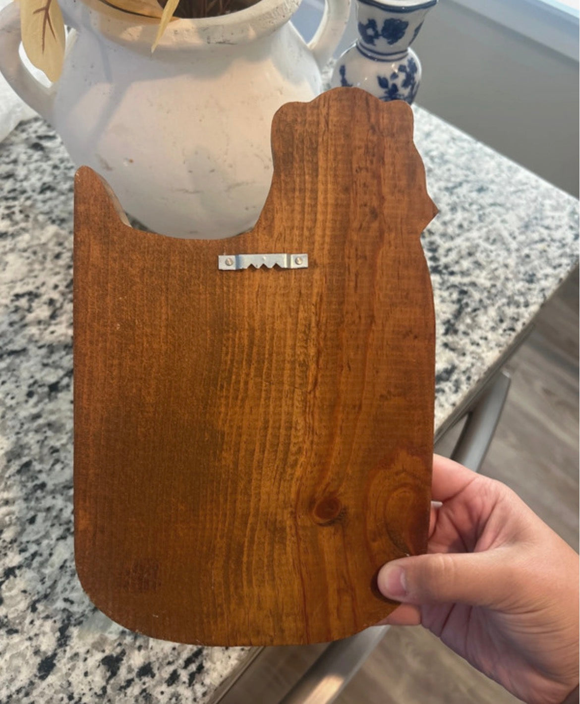 Vintage Chicken Recipe Holder Wall Hanger