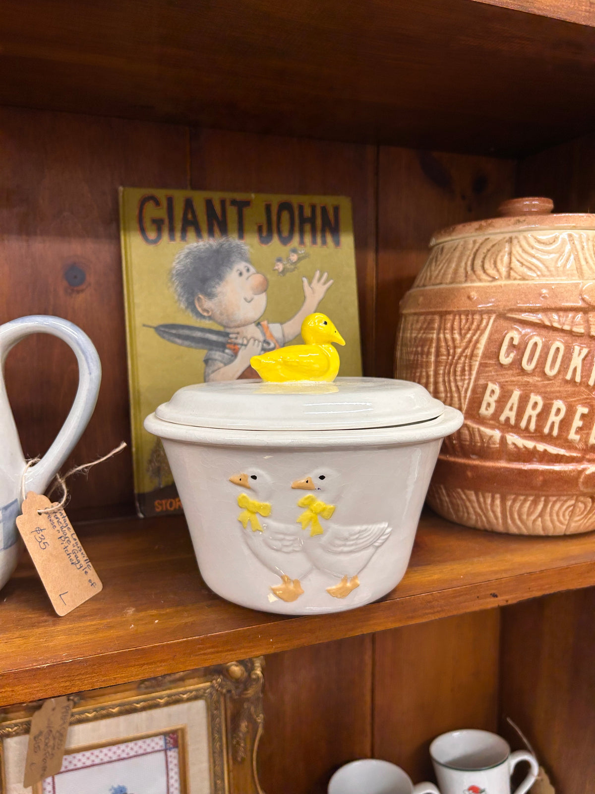 Vintage Goose Dish