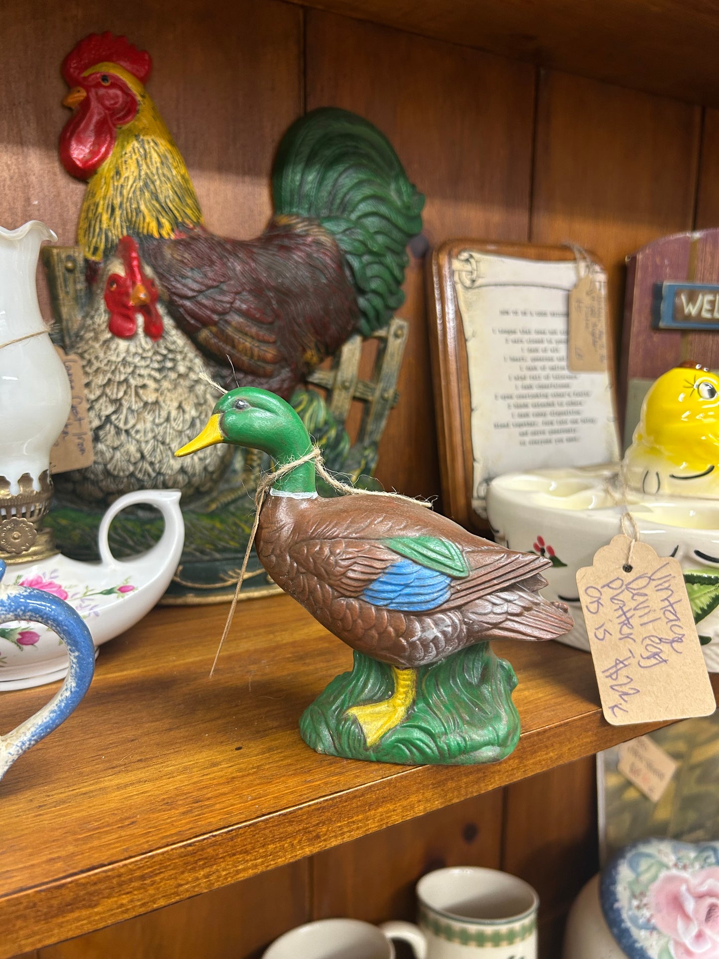 Vintage Duck Figurine