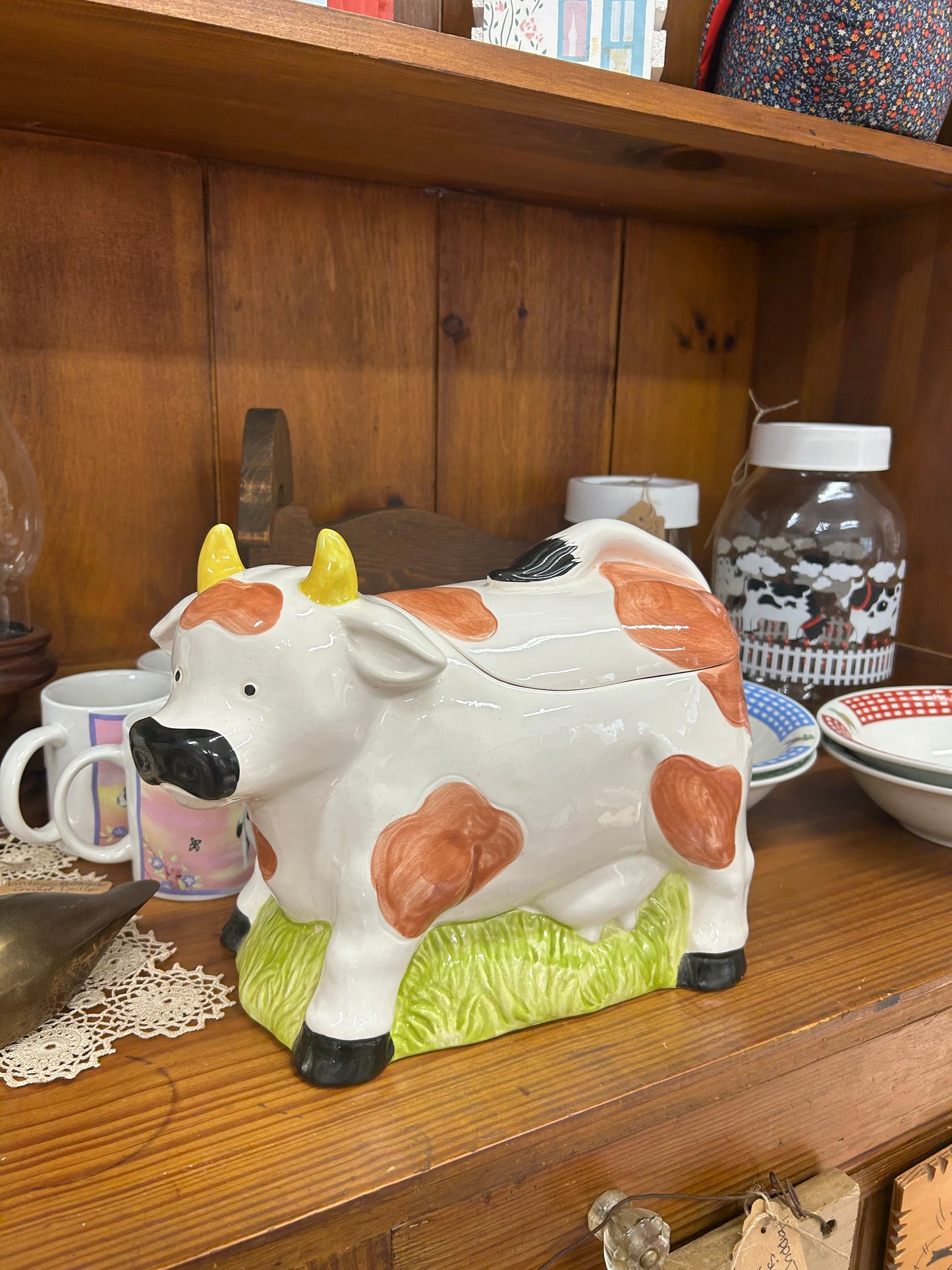 Heartland Cow cookie Jar