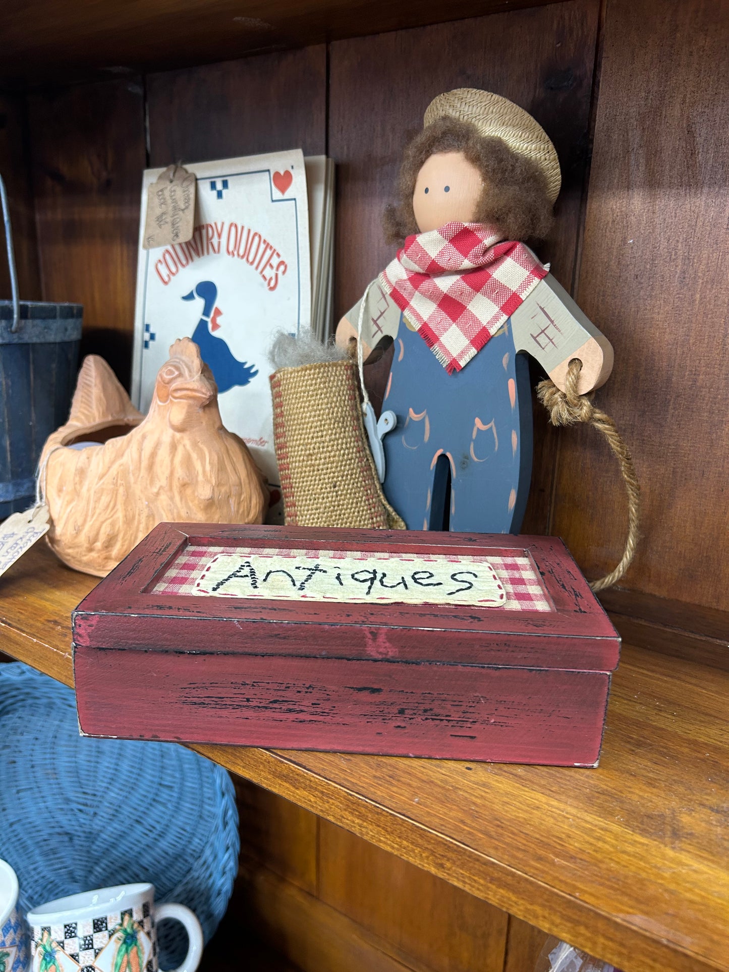 Antiques Primitive Box