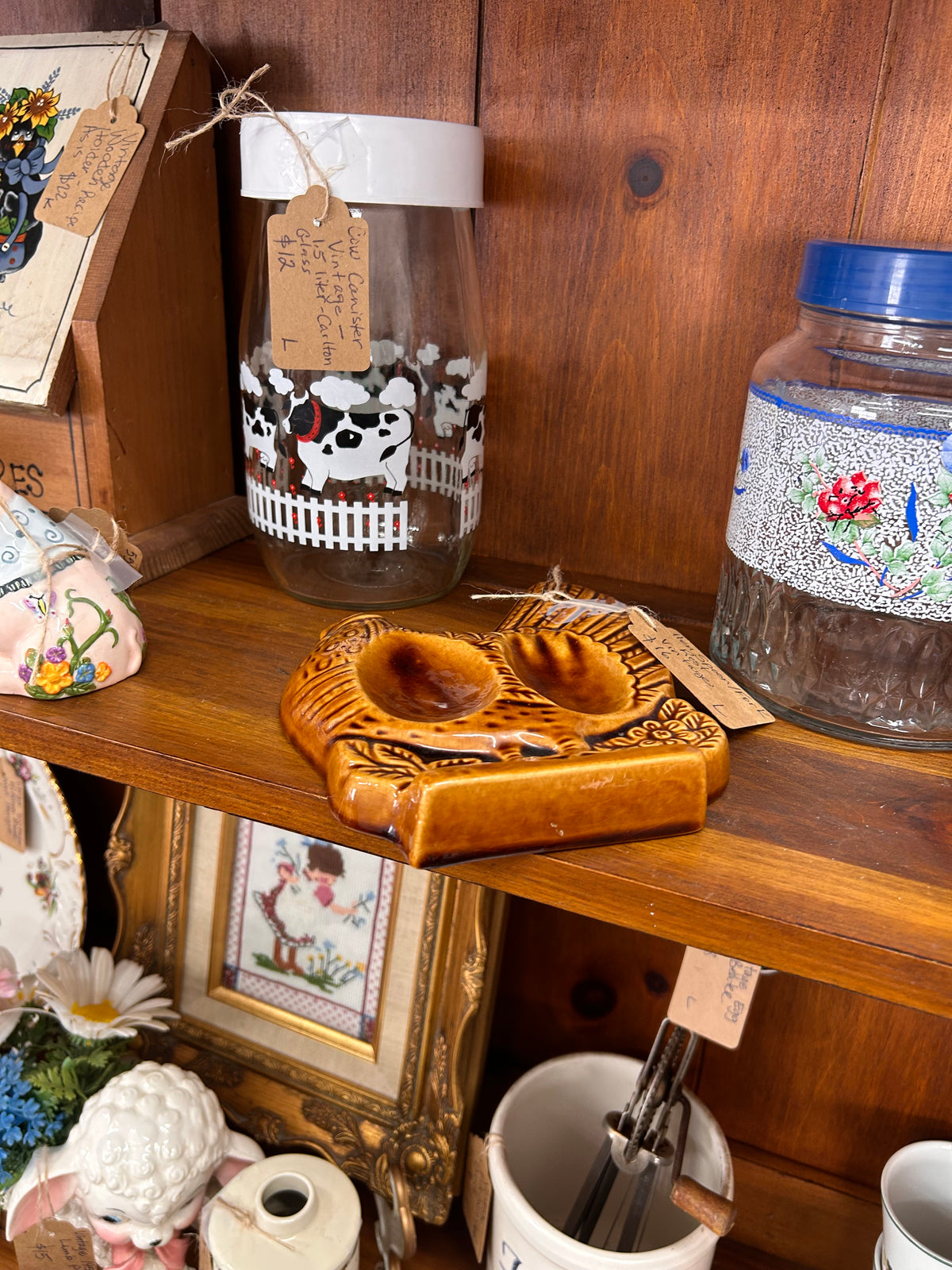 Vintage Hen Spoon/Fork Rest