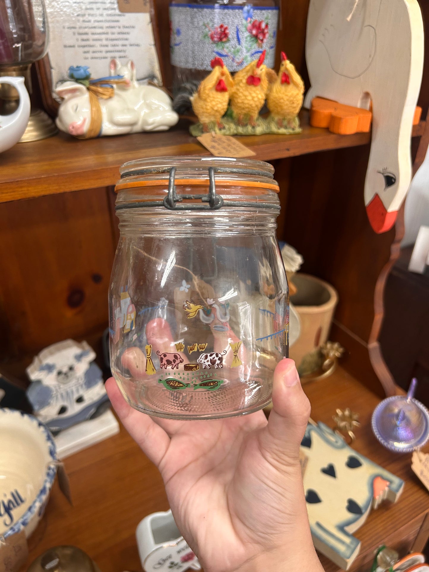 Vintage Heartland Jar