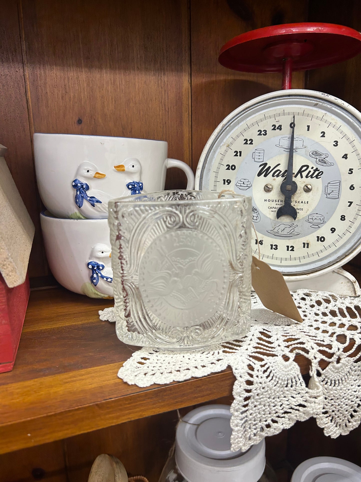 Fenton Limited Addition 25th Anniversary Triangle Dish
