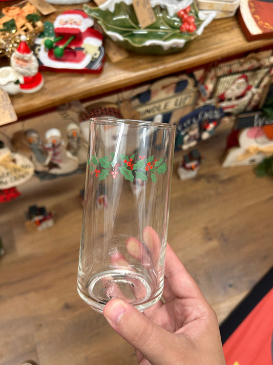 Vintage Corelle Winter Holly Tumbler - Set Of 10 - Two Sets Available