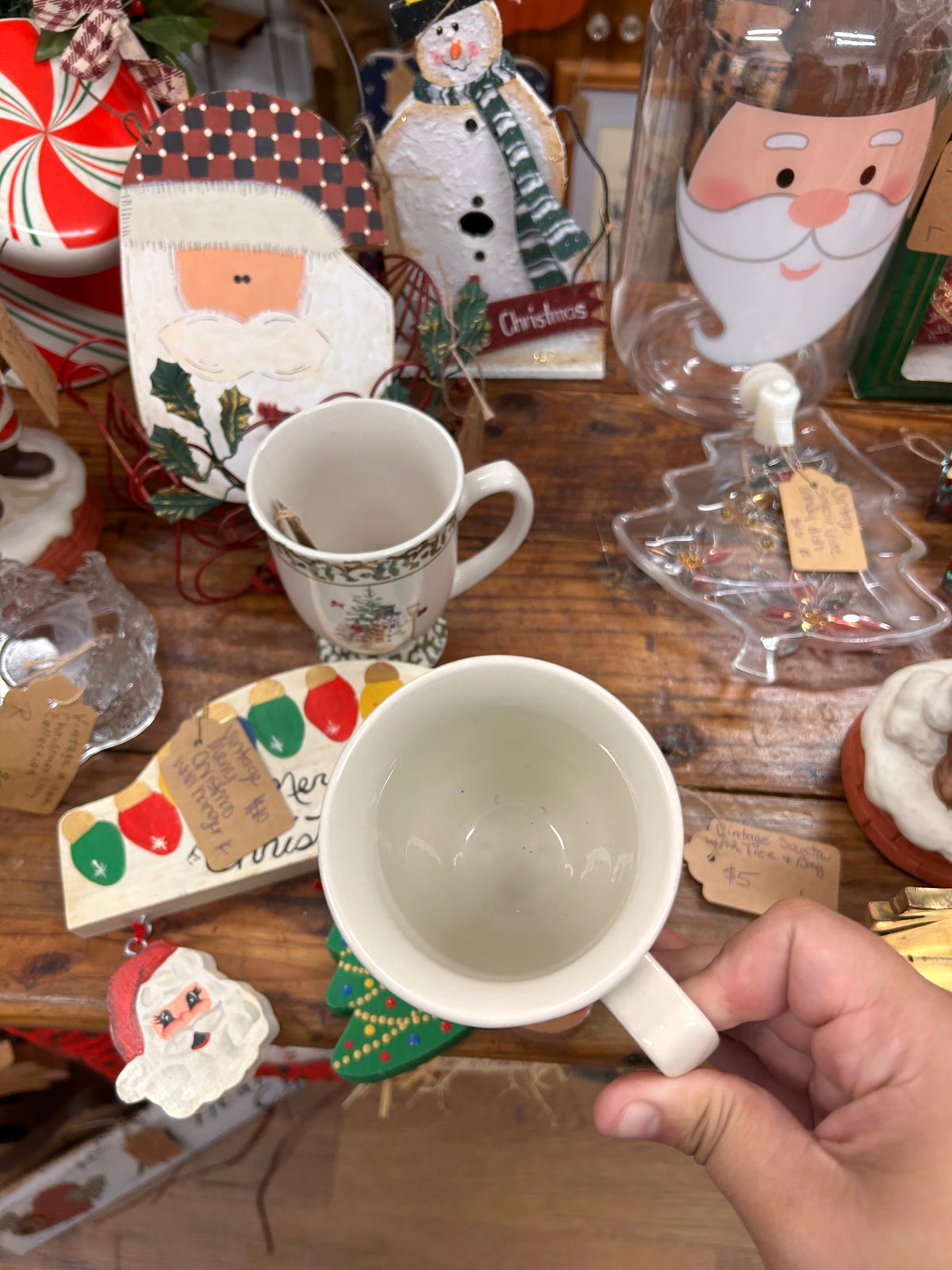 Snowman Mugs - Set Of 2