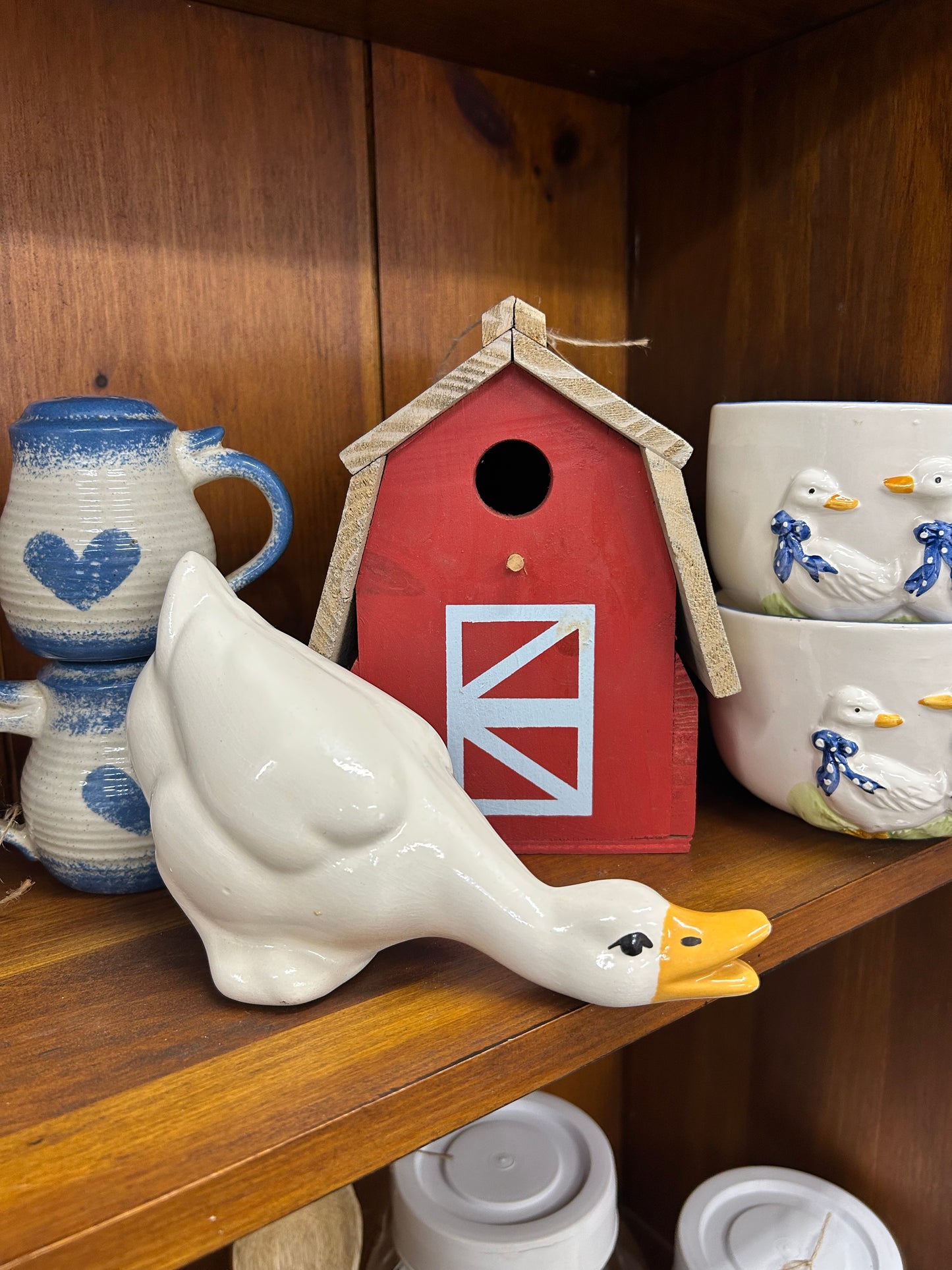 Medium Size Goose Figurine - As Is