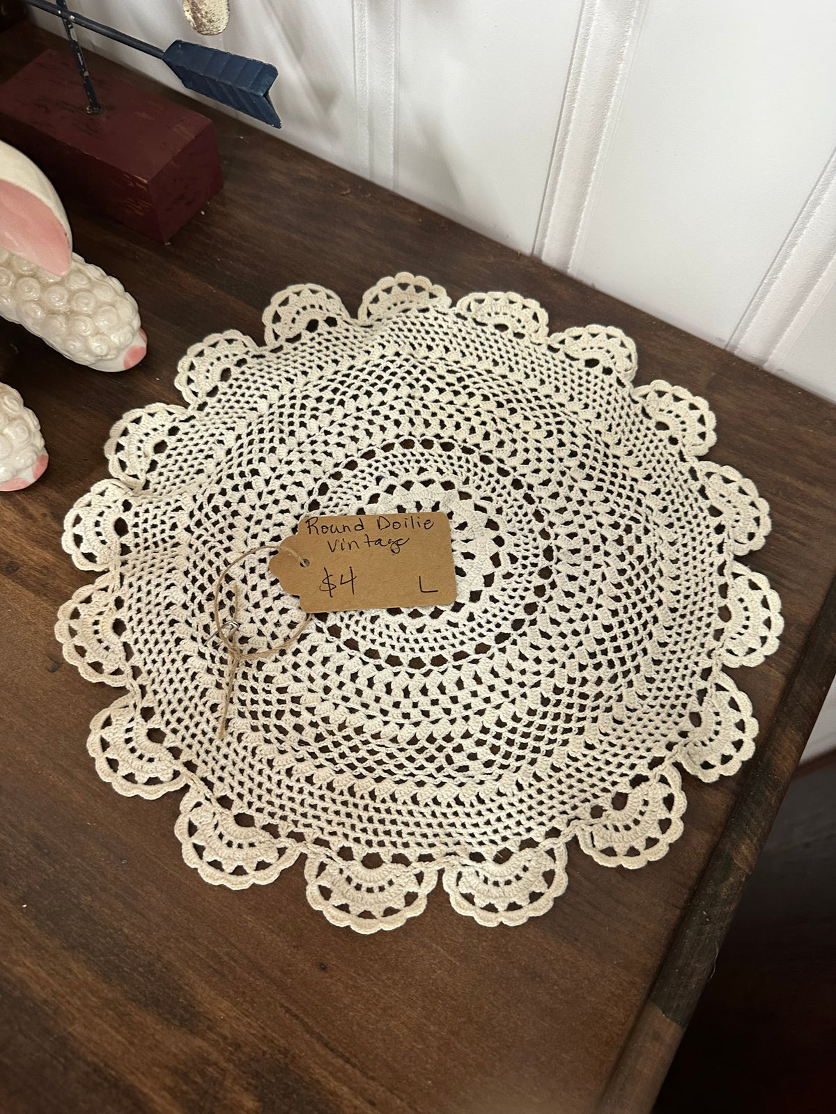 Vintage Round Doilie