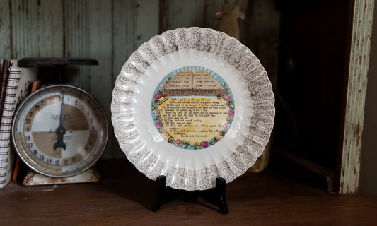 The Ten Commandments Plate