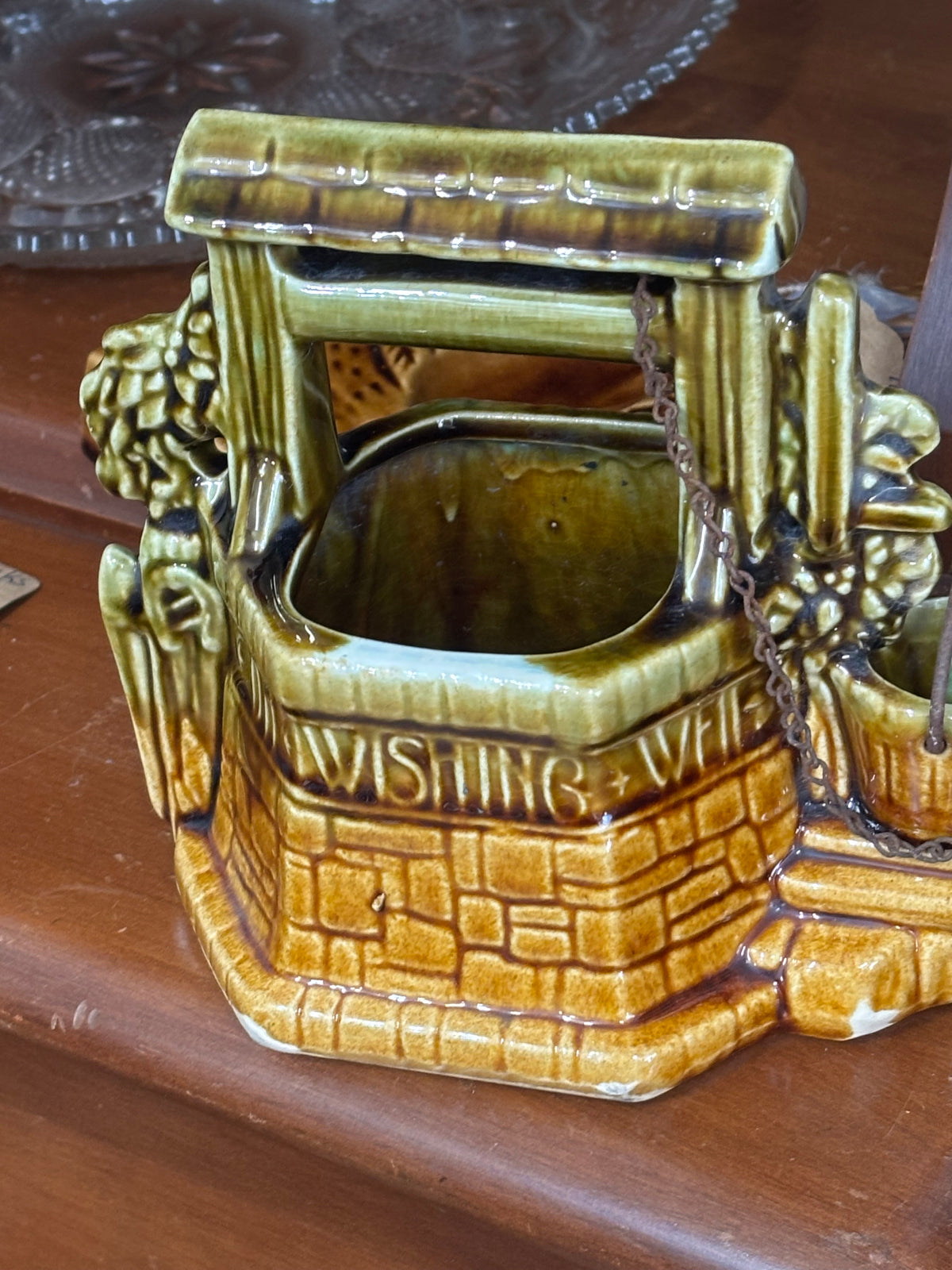 1950s McCoy Pottery Wishing Well