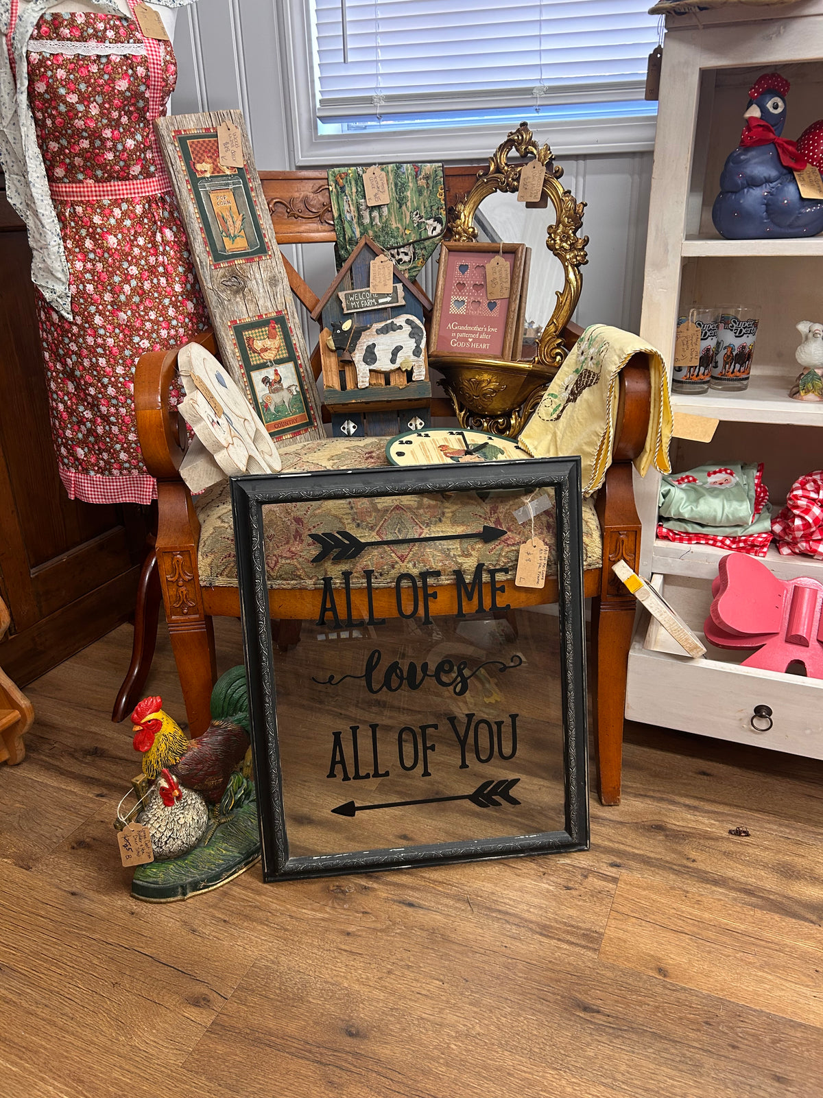 All Of Me Loves All Of You Frame - Local Pickup Only