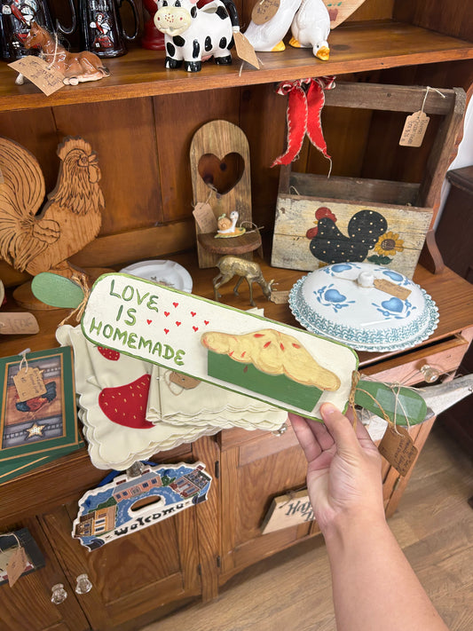 Vintage Rolling Pin Wall Decor