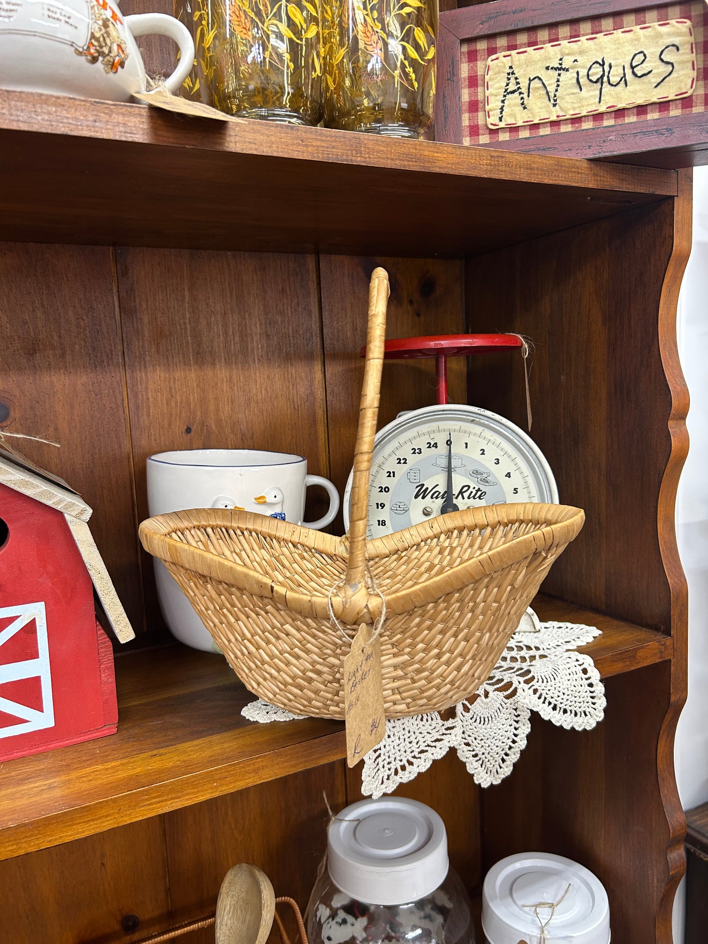 Light Tan Basket - As Is