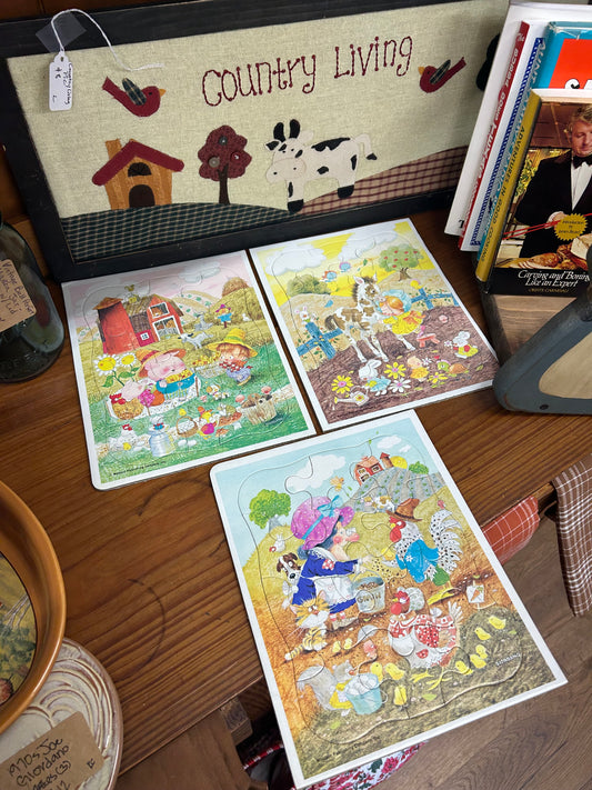 1970s Joe Giordano Puzzles - 3 Puzzles