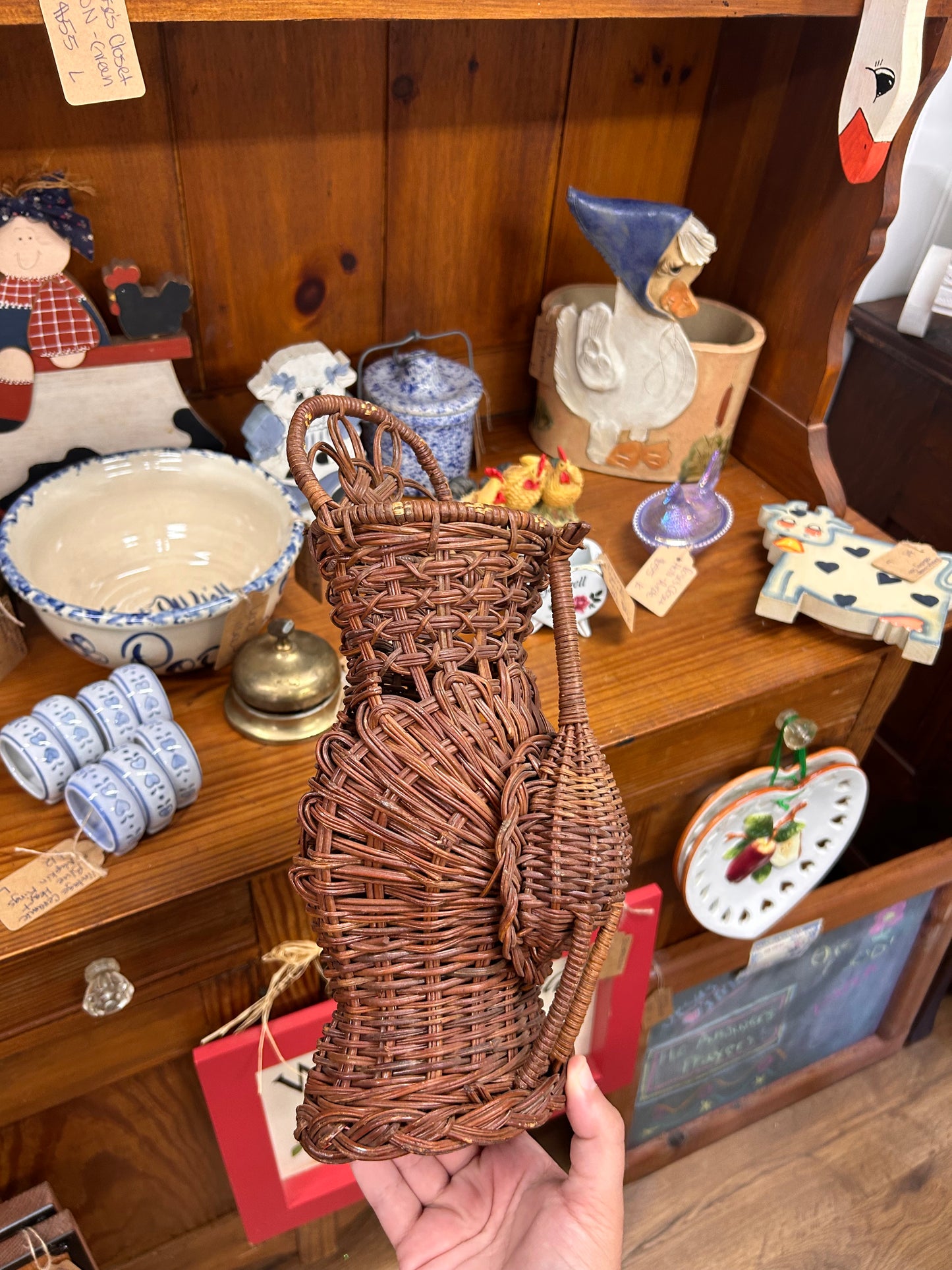 Wicker Turkey Basket