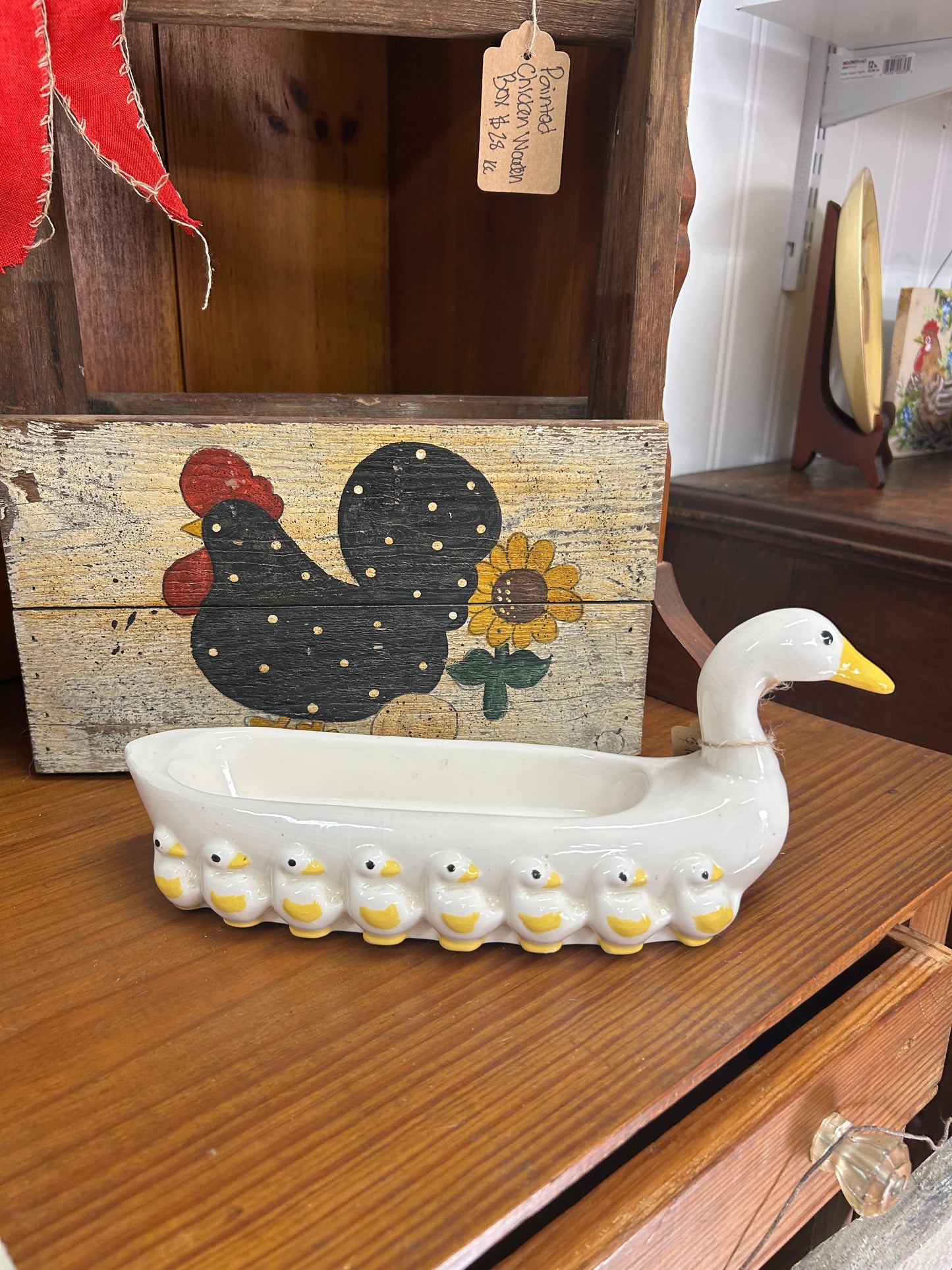 Vintage Geese Tray/Dish - As Is