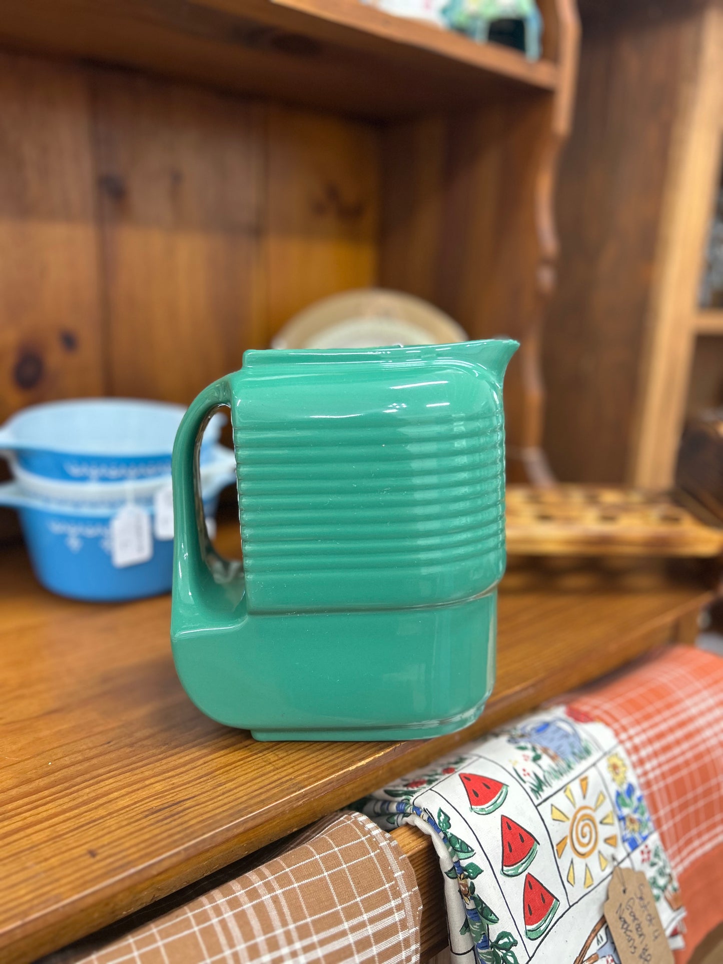 Green HALL Pitcher - Made in the USA