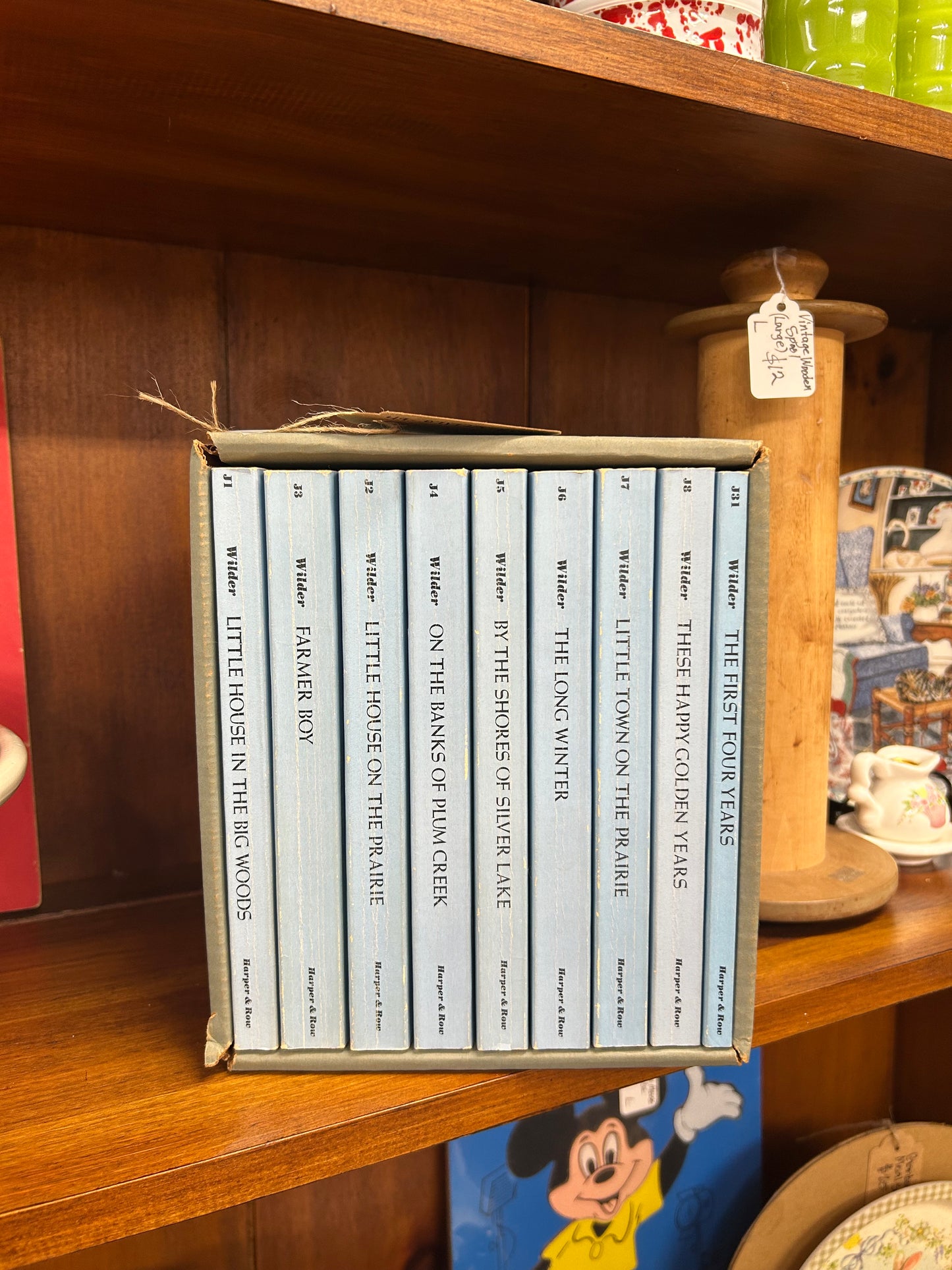 Vintage Little House On The Prairie Book Set