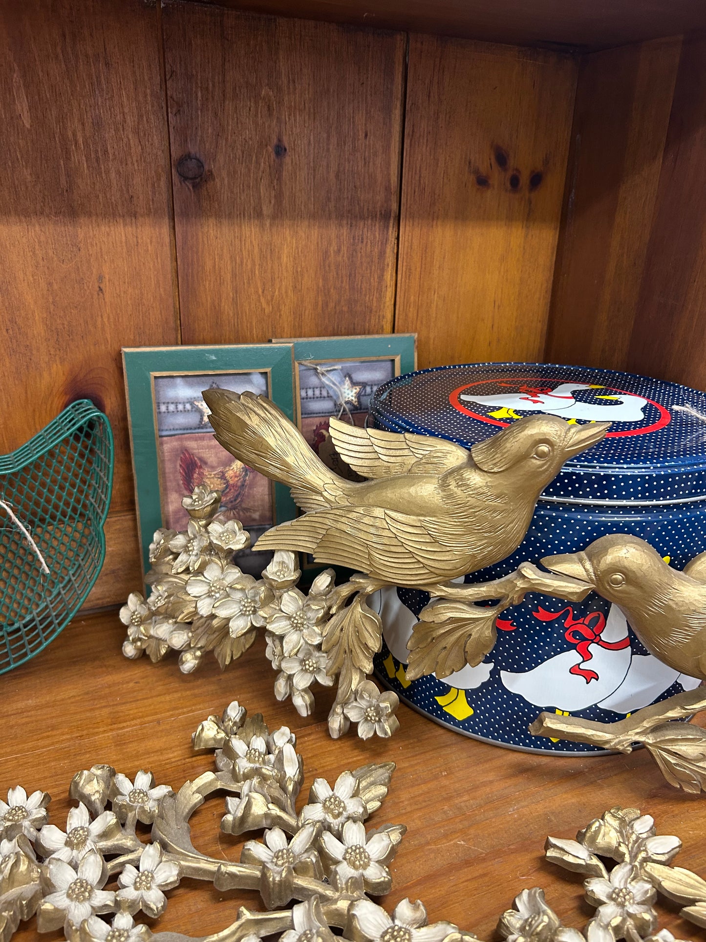 1967 3 Piece Birds/Dogwood Wall Hangers (Syroco)