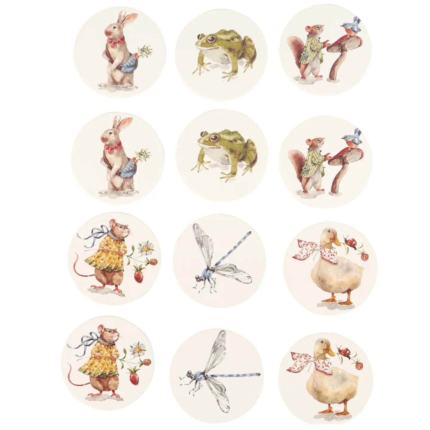 Garden Friends Memory Game