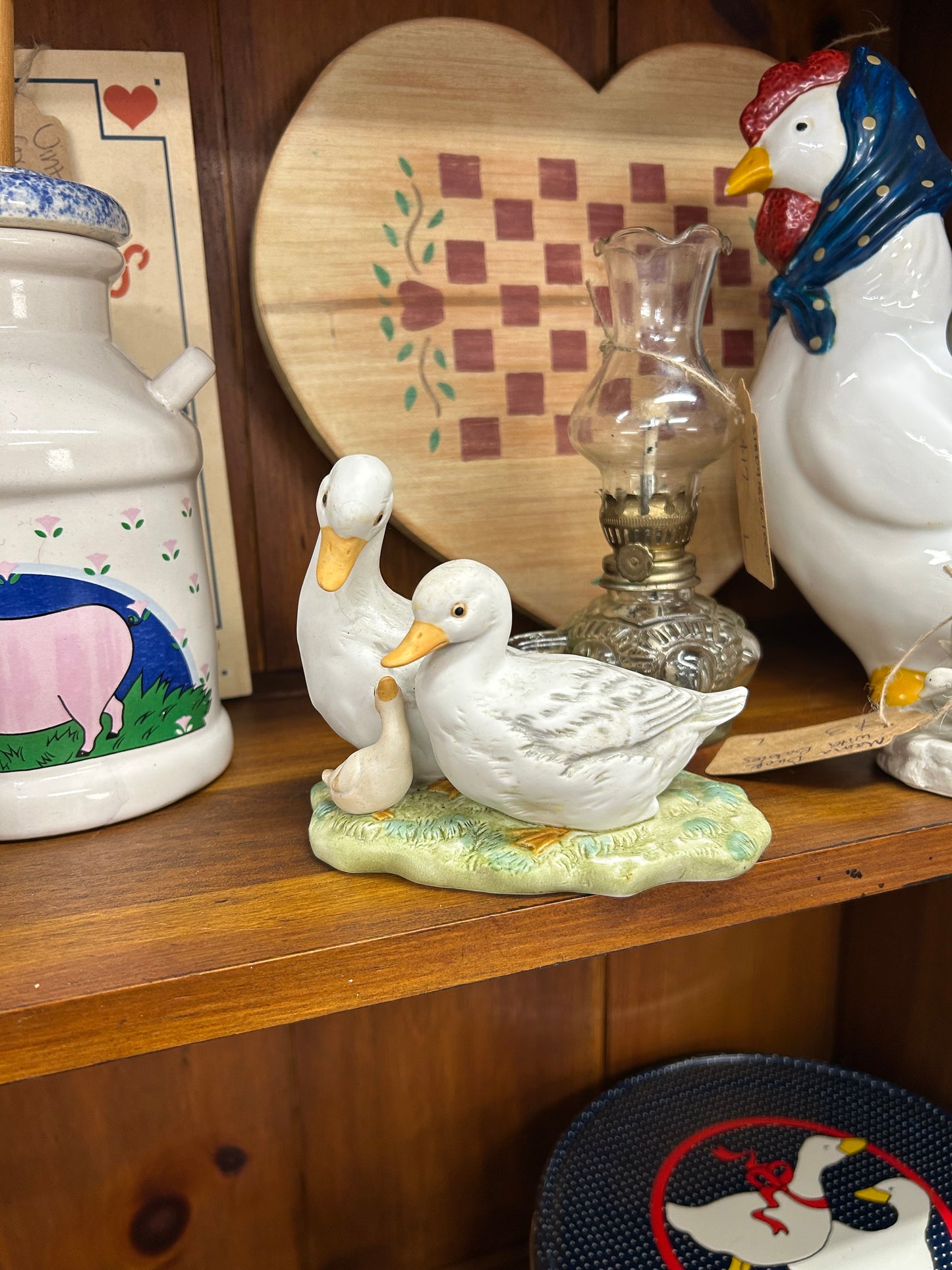Vintage Goose Figurine