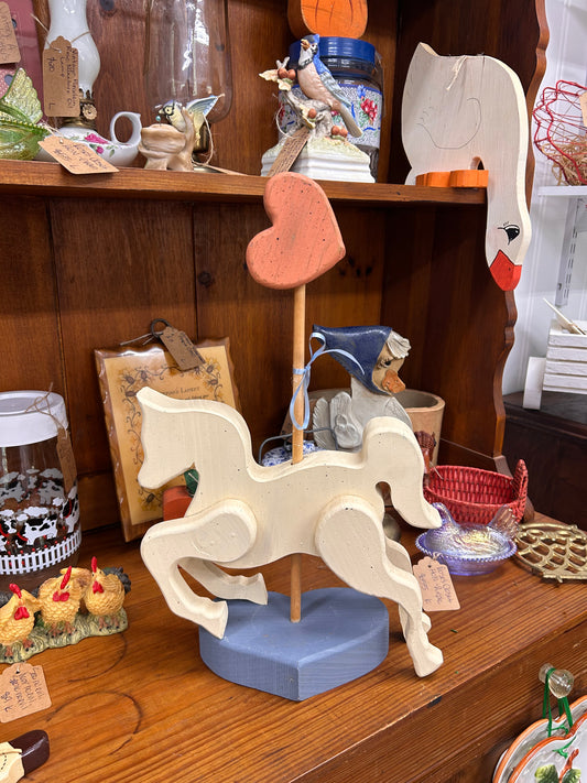 Wooden Horse Carousel