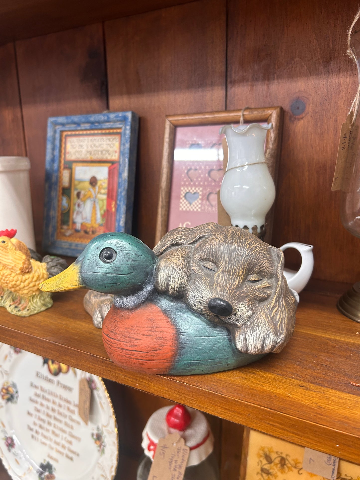 Vintage Duck/Dog Figurine