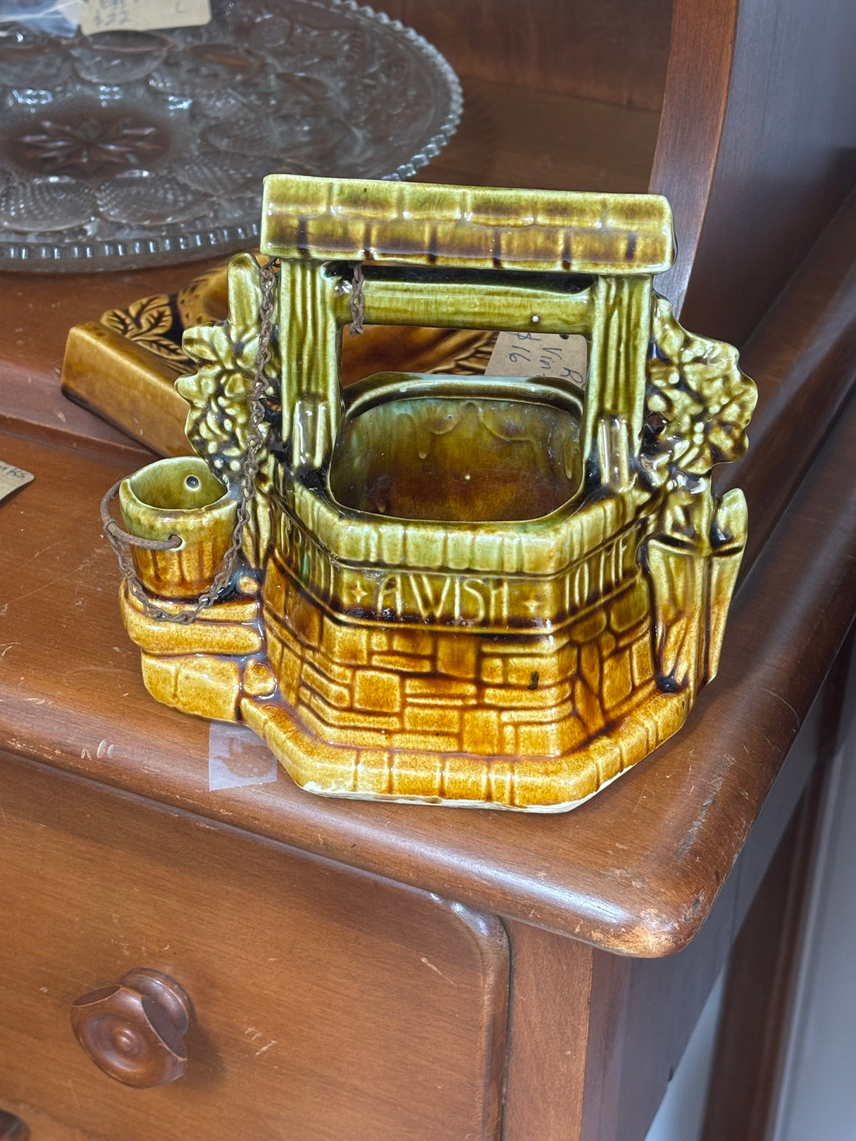 1950s McCoy Pottery Wishing Well
