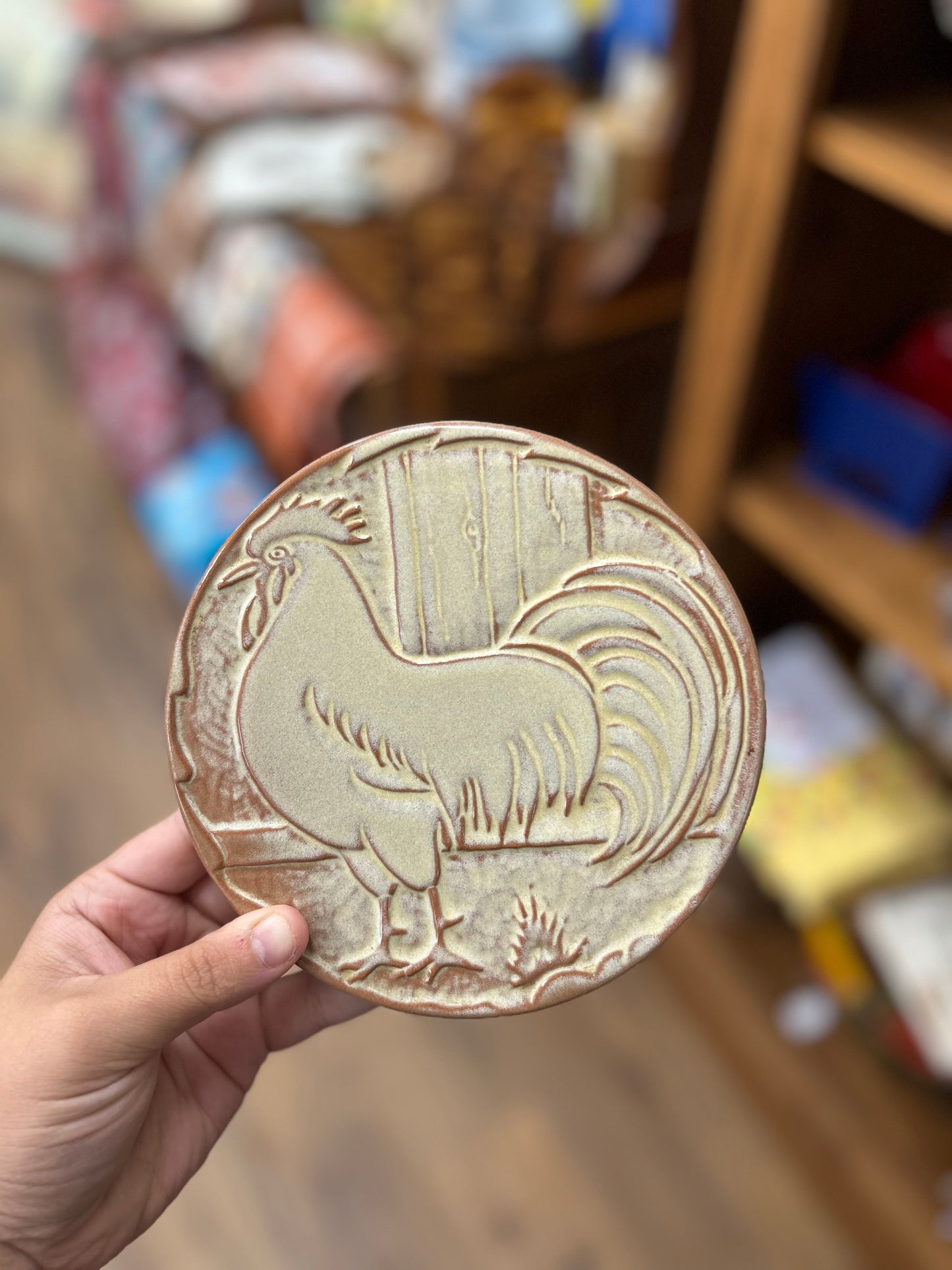 Frankoma Rooster Trivet