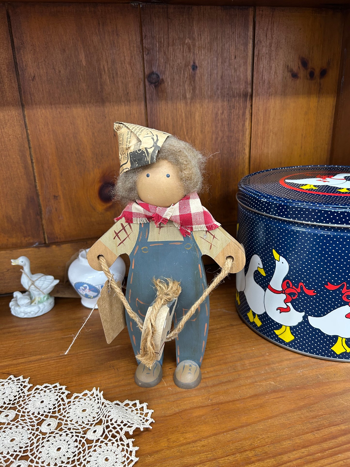 1986 Lizzie High Wood Doll