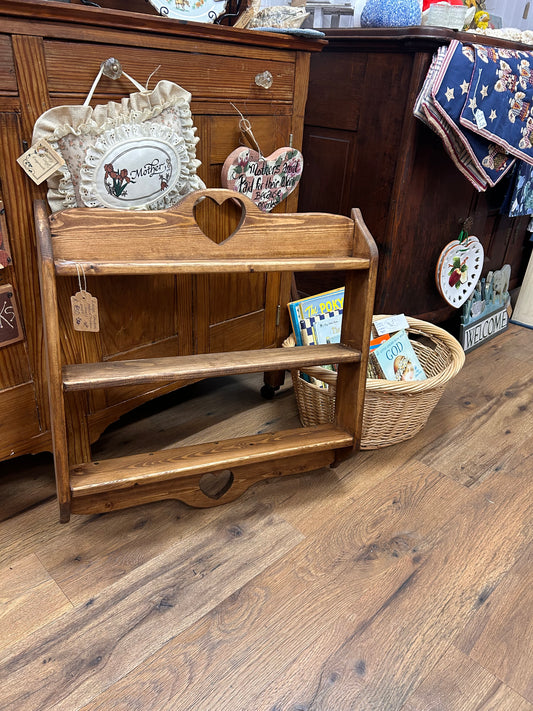 Large Wooden Trinket Shelf / 24x24 - Local Pickup Only