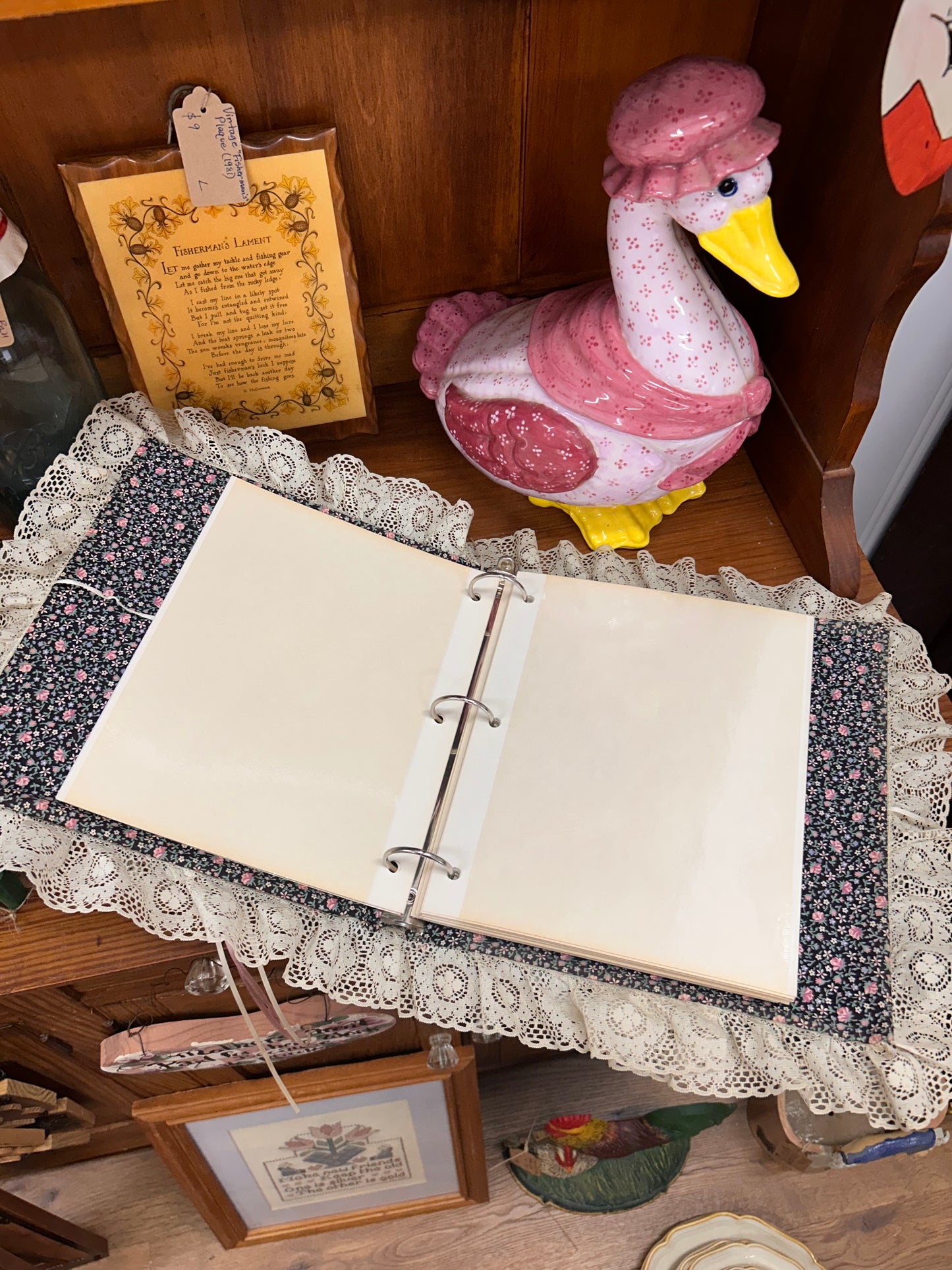 1980s Fabric Photo Album - Unused