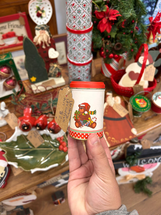 Vintage Christmas Tin