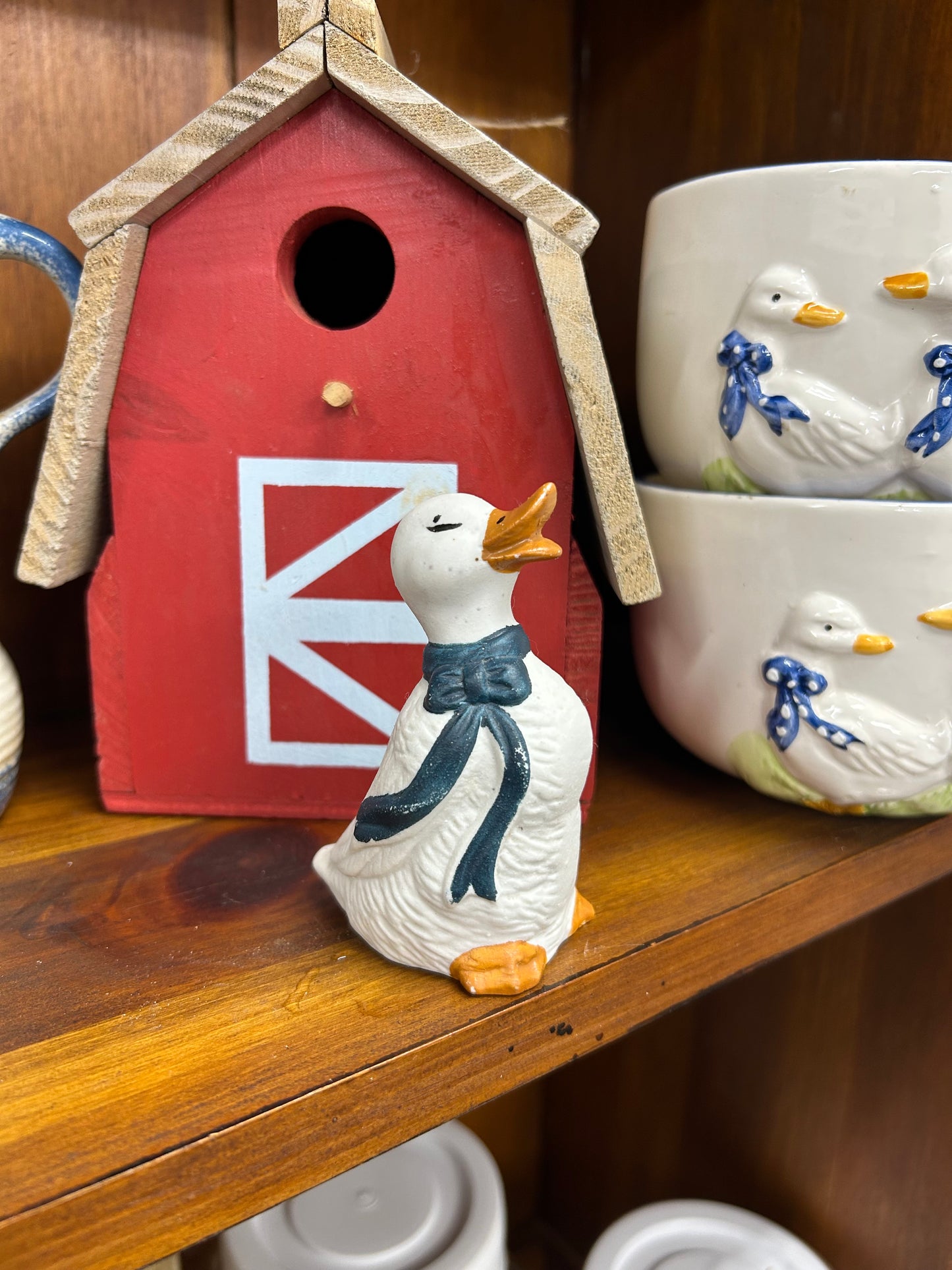 Vintage Goose Figurine