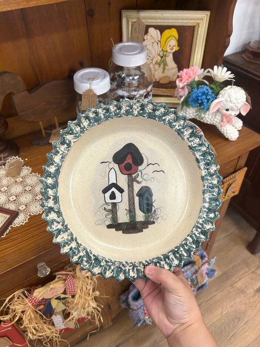 Vintage Home & Garden Stoneware Pie Dish