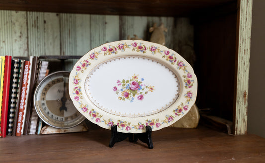 Floral Platter