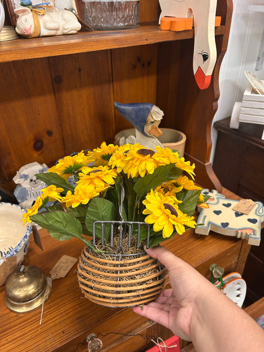 Silk Sunflower Arrangement