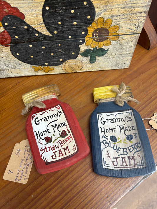 Vintage Granny’s Jam Wall Decor