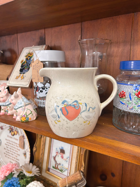 1988 Marmalade Goose Pitcher