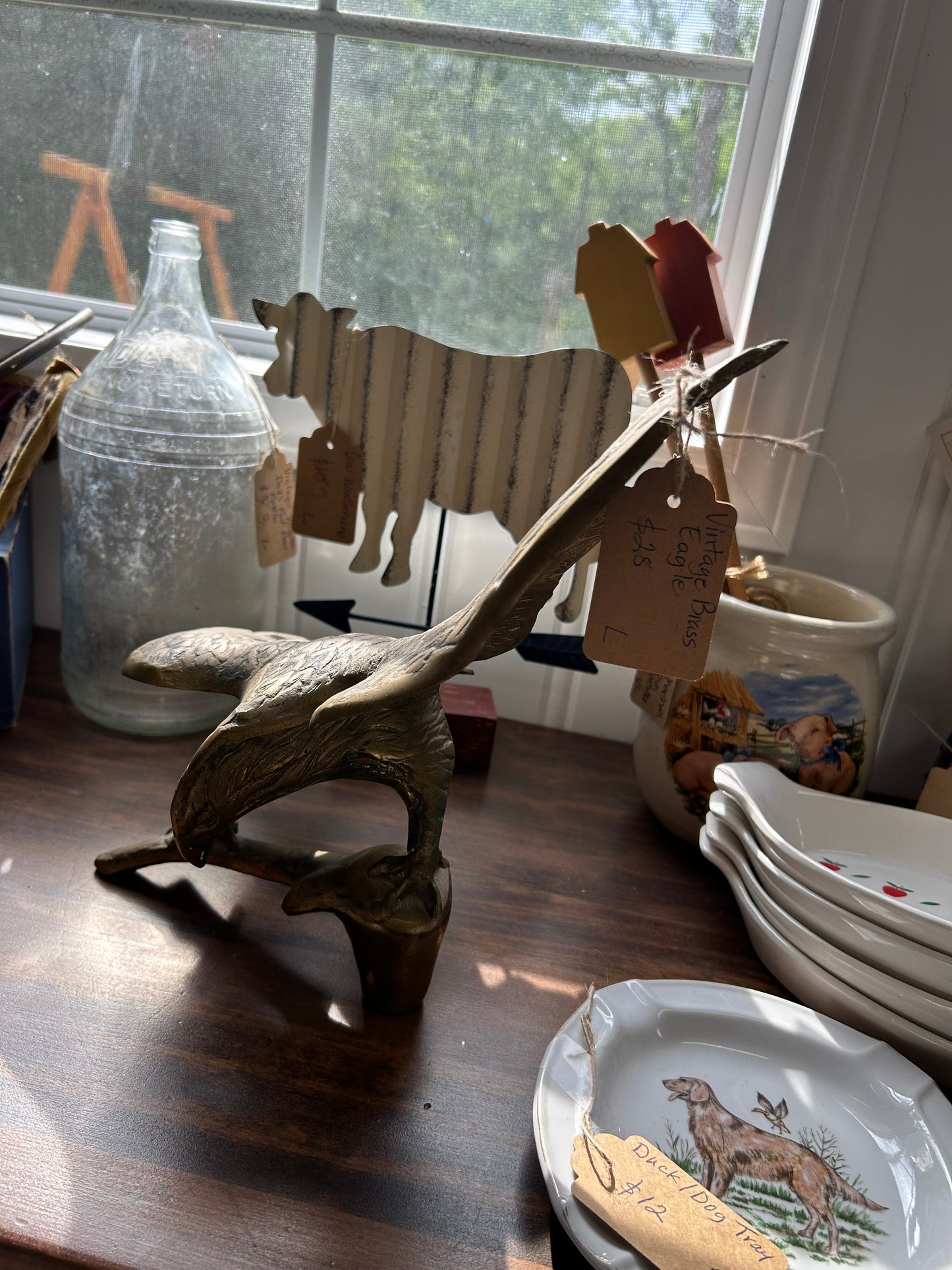 Vintage Brass Eagle