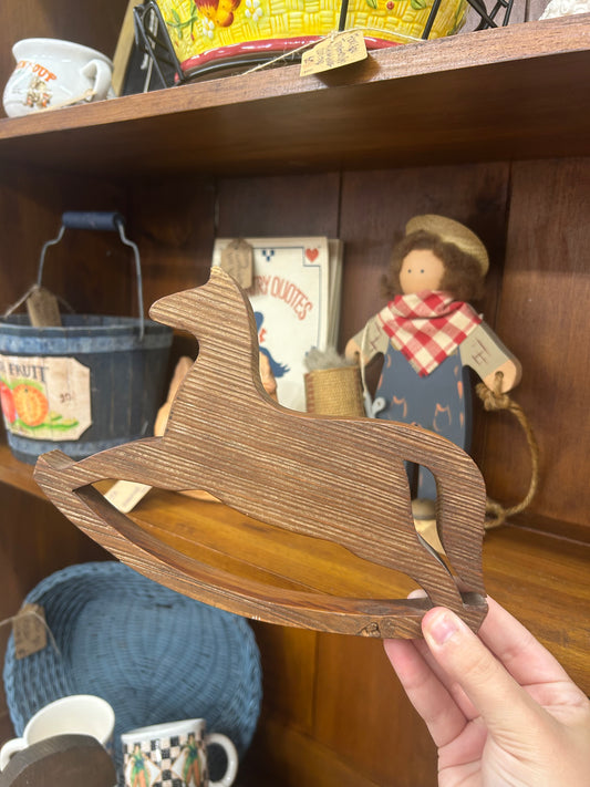 Wooden Rocking Horse