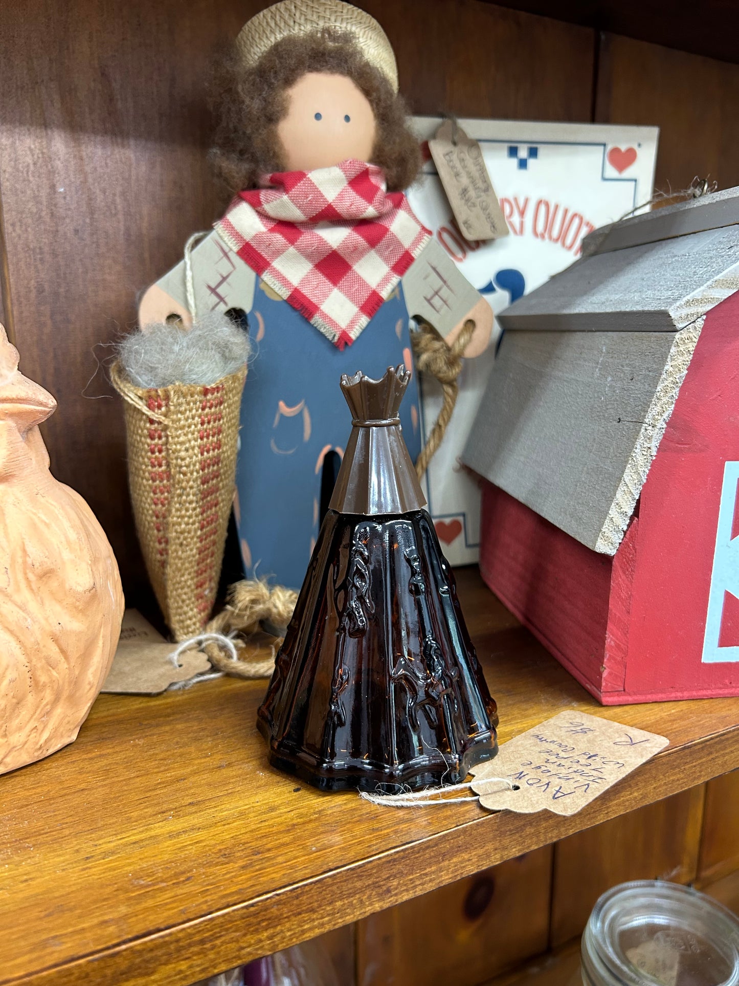 Vintage Avon Indian Teepee