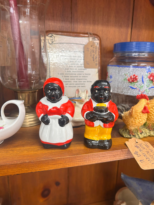 Americana Salt & Pepper Shakers