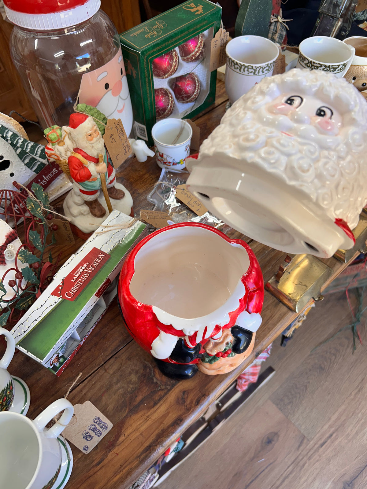 Vintage Santa Cookie Jar