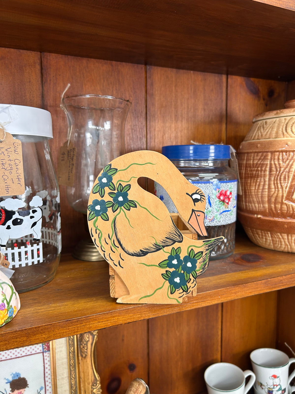 Vintage Swan Napkin Holder